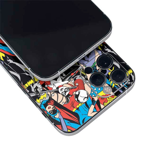 DC Comics Wonder Woman DC Bombshells Characters Pattern iPhone 12 Pro Skin
