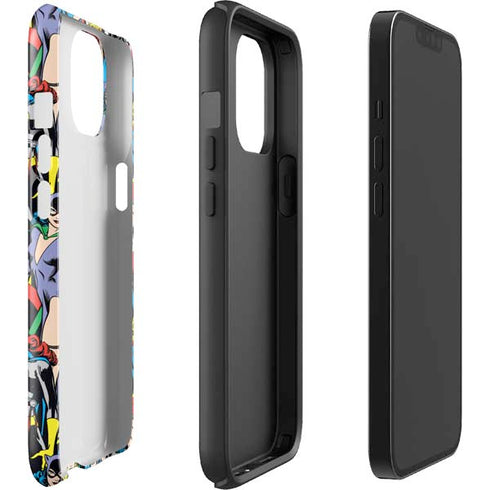 DC Comics Wonder Woman DC Bombshells Characters Pattern iPhone 13 Impact Case