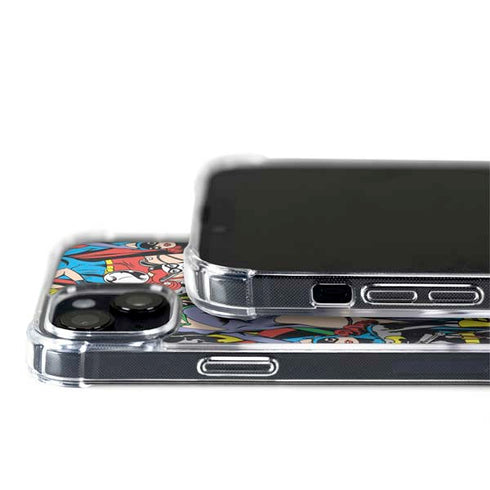 DC Comics Wonder Woman DC Bombshells Characters Pattern iPhone 15 Plus MagSafe Case