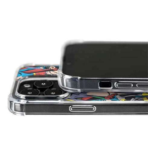 DC Comics Wonder Woman DC Bombshells Characters Pattern iPhone 14 Pro MagSafe Case