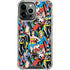DC Comics Wonder Woman DC Bombshells Characters Pattern iPhone 14 Pro Max Clear Case
