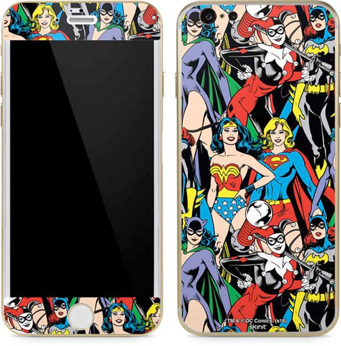 DC Comics Wonder Woman DC Bombshells Characters Pattern iPhone 6/6s Skin