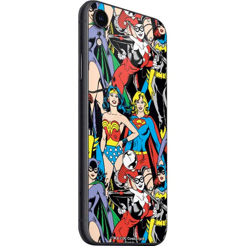DC Comics Wonder Woman DC Bombshells Characters Pattern iPhone SE (2nd & 3rd Gen) Skin