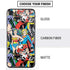 DC Comics Wonder Woman DC Bombshells Characters Pattern iPhone SE (2nd & 3rd Gen) Skin