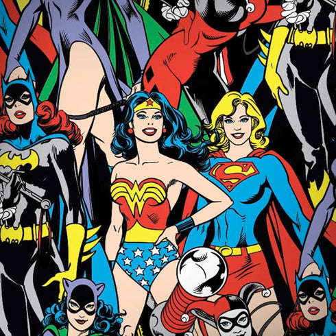 DC Comics Wonder Woman DC Bombshells Characters Pattern iPhone X Skin