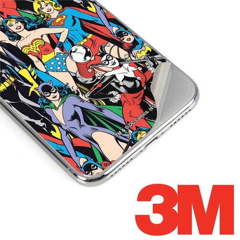 DC Comics Wonder Woman DC Bombshells Characters Pattern iPhone XS Max Skin