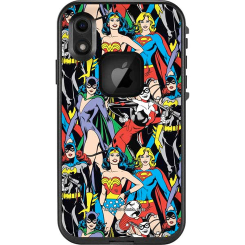 DC Comics Wonder Woman DC Bombshells Characters Pattern LifeProof Fre iPhone Skin