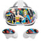 DC Comics Wonder Woman DC Bombshells Characters Pattern Meta Quest 3 Skin