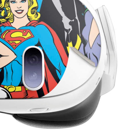 DC Comics Wonder Woman DC Bombshells Characters Pattern Meta Quest 3 Skin