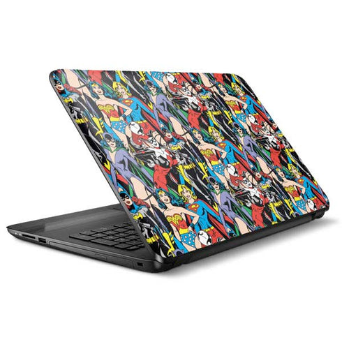 DC Comics Wonder Woman DC Bombshells Characters Pattern HP Notebook Skin