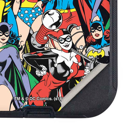 DC Comics Wonder Woman DC Bombshells Characters Pattern Otterbox Defender iPhone Skin
