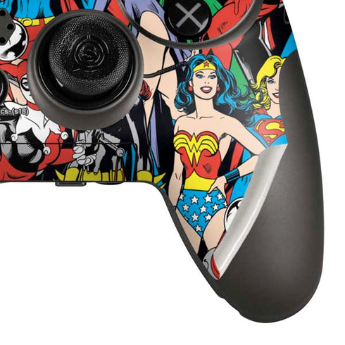 DC Comics Wonder Woman DC Bombshells Characters Pattern PlayStation Scuf Vantage 2 Controller Skin