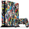 DC Comics Wonder Woman DC Bombshells Characters Pattern PS4 Console and Controller Bundle Skin