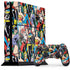 DC Comics Wonder Woman DC Bombshells Characters Pattern PS4 Console and Controller Bundle Skin