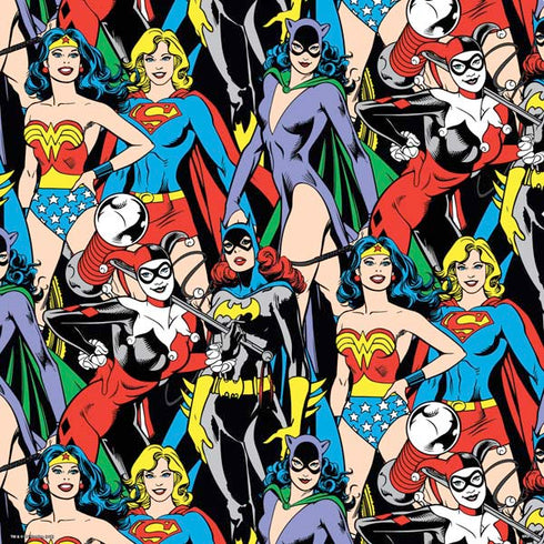 DC Comics Wonder Woman DC Bombshells Characters Pattern PS4 Console and Controller Bundle Skin