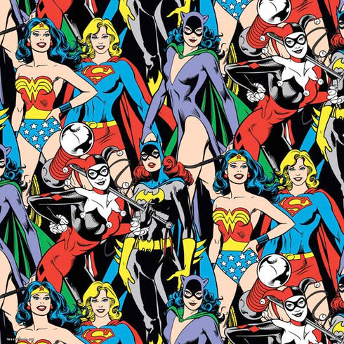 DC Comics Wonder Woman DC Bombshells Characters Pattern PS4 Pro/Slim Controller Skin
