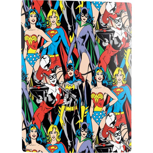DC Comics Wonder Woman DC Bombshells Characters Pattern PS5 Digital Edition Bundle Skin