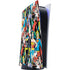 DC Comics Wonder Woman DC Bombshells Characters Pattern PS5 Digital Edition Console Skin