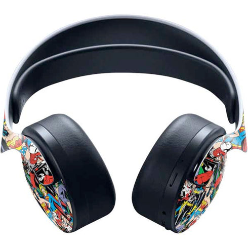 DC Comics Wonder Woman DC Bombshells Characters Pattern PULSE 3D Wireless Headset for PS5 Skin