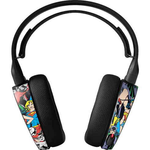 DC Comics Wonder Woman DC Bombshells Characters Pattern SteelSeries Arctis 3 Skin