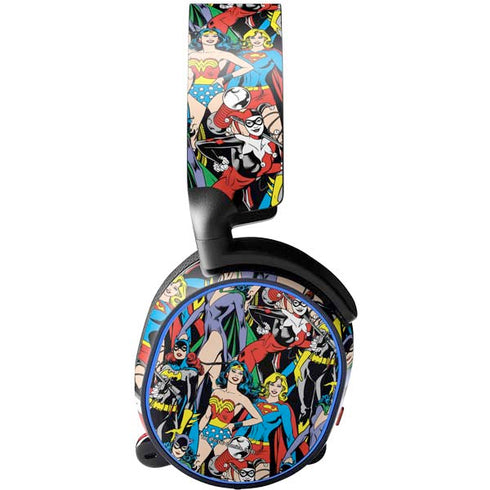 DC Comics Wonder Woman DC Bombshells Characters Pattern SteelSeries Arctis 5 Skin