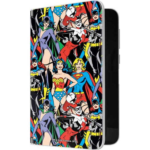 DC Comics Wonder Woman DC Bombshells Characters Pattern Surface Duo Skin