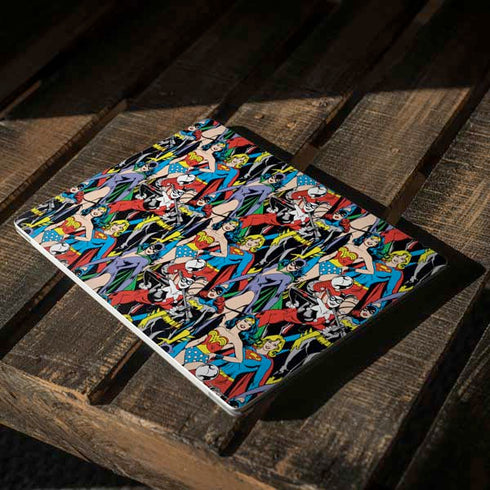 DC Comics Wonder Woman DC Bombshells Characters Pattern Surface Laptop 2 Skin