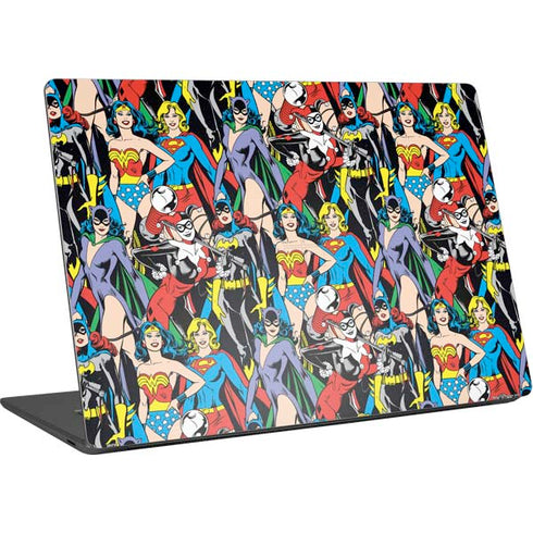 DC Comics Wonder Woman DC Bombshells Characters Pattern Surface Laptop 4 15in Skin