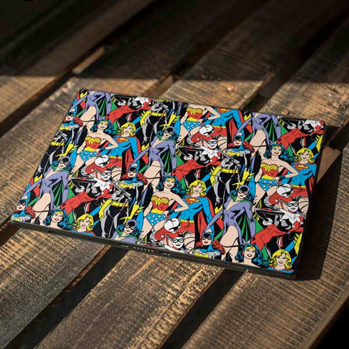 DC Comics Wonder Woman DC Bombshells Characters Pattern Surface Pro 7 Skin