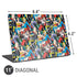 DC Comics Wonder Woman DC Bombshells Characters Pattern Universal Laptop 11in (8.8 x 6.2in) Skin