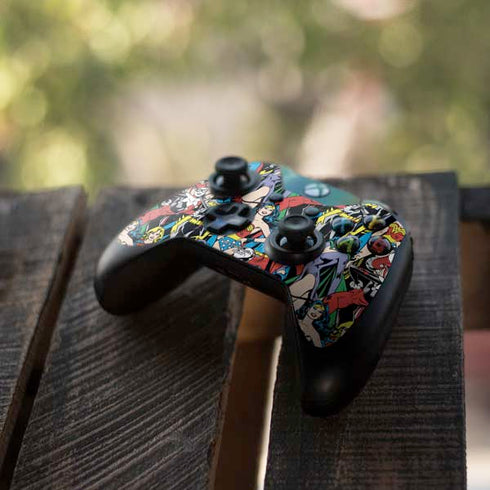 DC Comics Wonder Woman DC Bombshells Characters Pattern Xbox One Controller Skin
