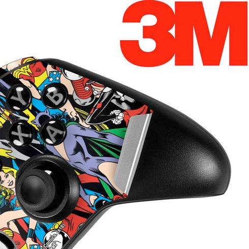 DC Comics Wonder Woman DC Bombshells Characters Pattern Xbox One Elite Controller Skin