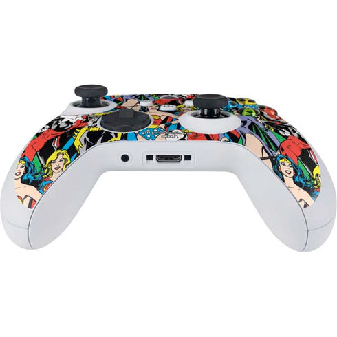 DC Comics Wonder Woman DC Bombshells Characters Pattern Xbox Series S Controller Skin