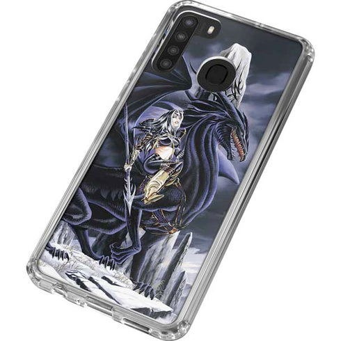 Ruth Thompson Dead of Winter Dragon and Warriors Galaxy A21 Clear Case
