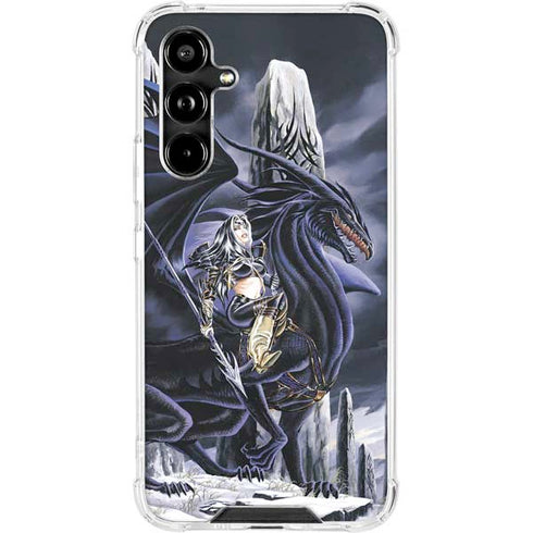 Dead of Winter Dragon and Warriors by Ruth Thompson Galaxy A54 5G Clear Case