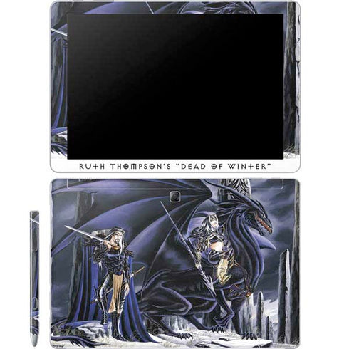 Ruth Thompson Dead of Winter Dragon and Warriors Galaxy Book 12in Skin