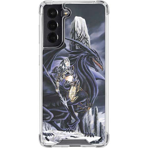Ruth Thompson Dead of Winter Dragon and Warriors Galaxy S21 5G Clear Case