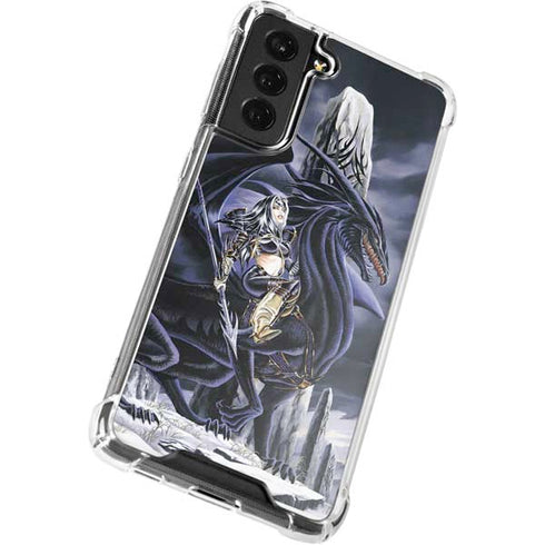 Ruth Thompson Dead of Winter Dragon and Warriors Galaxy S21 FE Clear Case