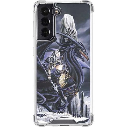 Ruth Thompson Dead of Winter Dragon and Warriors Galaxy S22 Clear Case