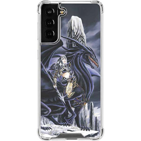 Ruth Thompson Dead of Winter Dragon and Warriors Galaxy S22 Plus Clear Case