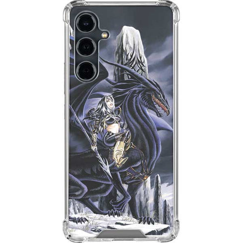 Dead of Winter Dragon and Warriors by Ruth Thompson Galaxy S23 FE Clear Case
