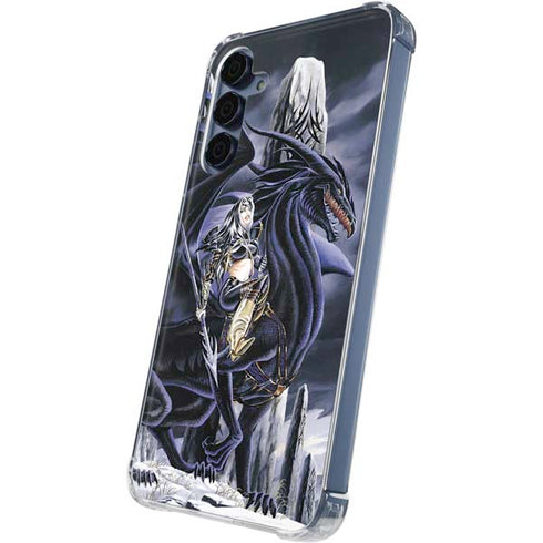 Dead of Winter Dragon and Warriors by Ruth Thompson Galaxy S24 Clear Case