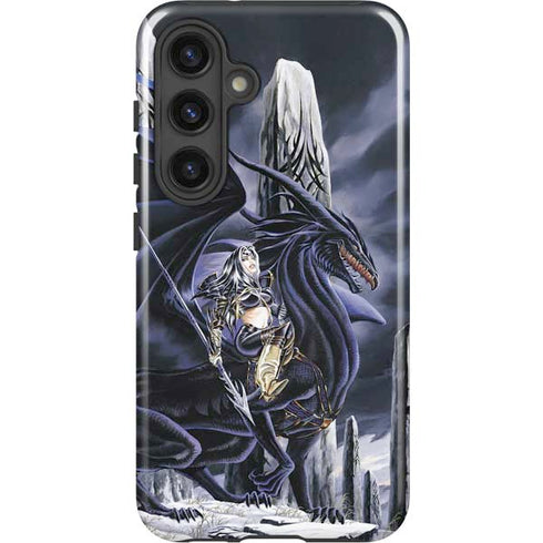 Dead of Winter Dragon and Warriors by Ruth Thompson Galaxy S24 Plus Impact Case