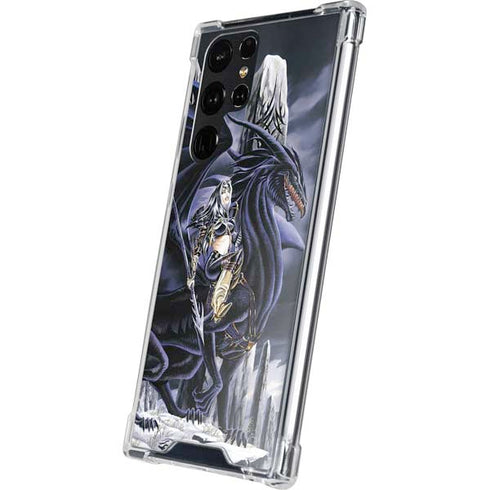 Dead of Winter Dragon and Warriors by Ruth Thompson Galaxy S24 Ultra Clear Case
