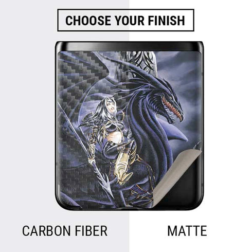 Ruth Thompson Dead of Winter Dragon and Warriors Galaxy Z Flip Skin