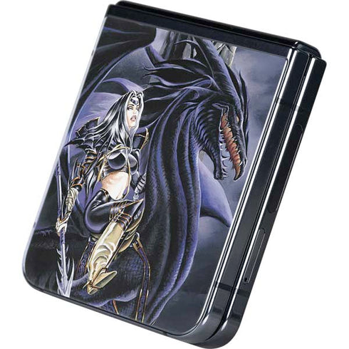 Dead of Winter Dragon and Warriors by Ruth Thompson Galaxy Z Flip5 5G Skin