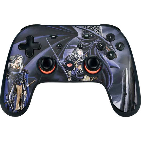 Ruth Thompson Dead of Winter Dragon and Warriors Google Stadia Controller Skin