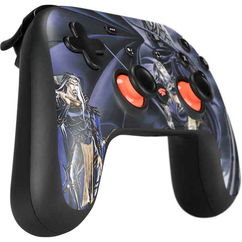Ruth Thompson Dead of Winter Dragon and Warriors Google Stadia Controller Skin
