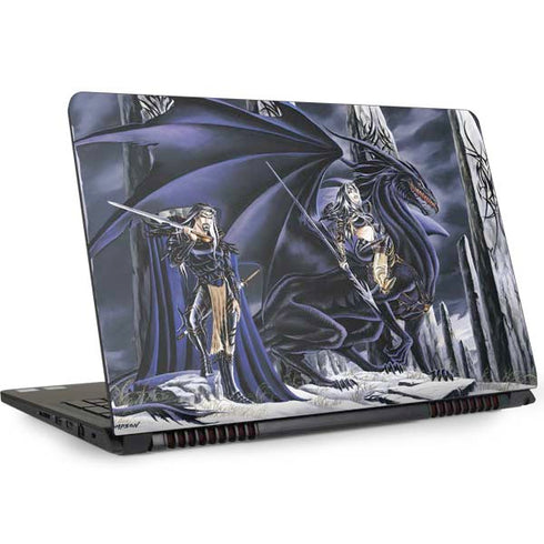 Ruth Thompson Dead of Winter Dragon and Warriors Dell Inspiron Skin