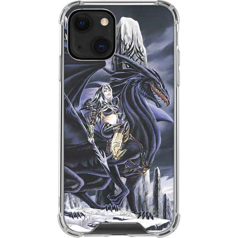 Ruth Thompson Dead of Winter Dragon and Warriors iPhone 13 Mini Clear Case